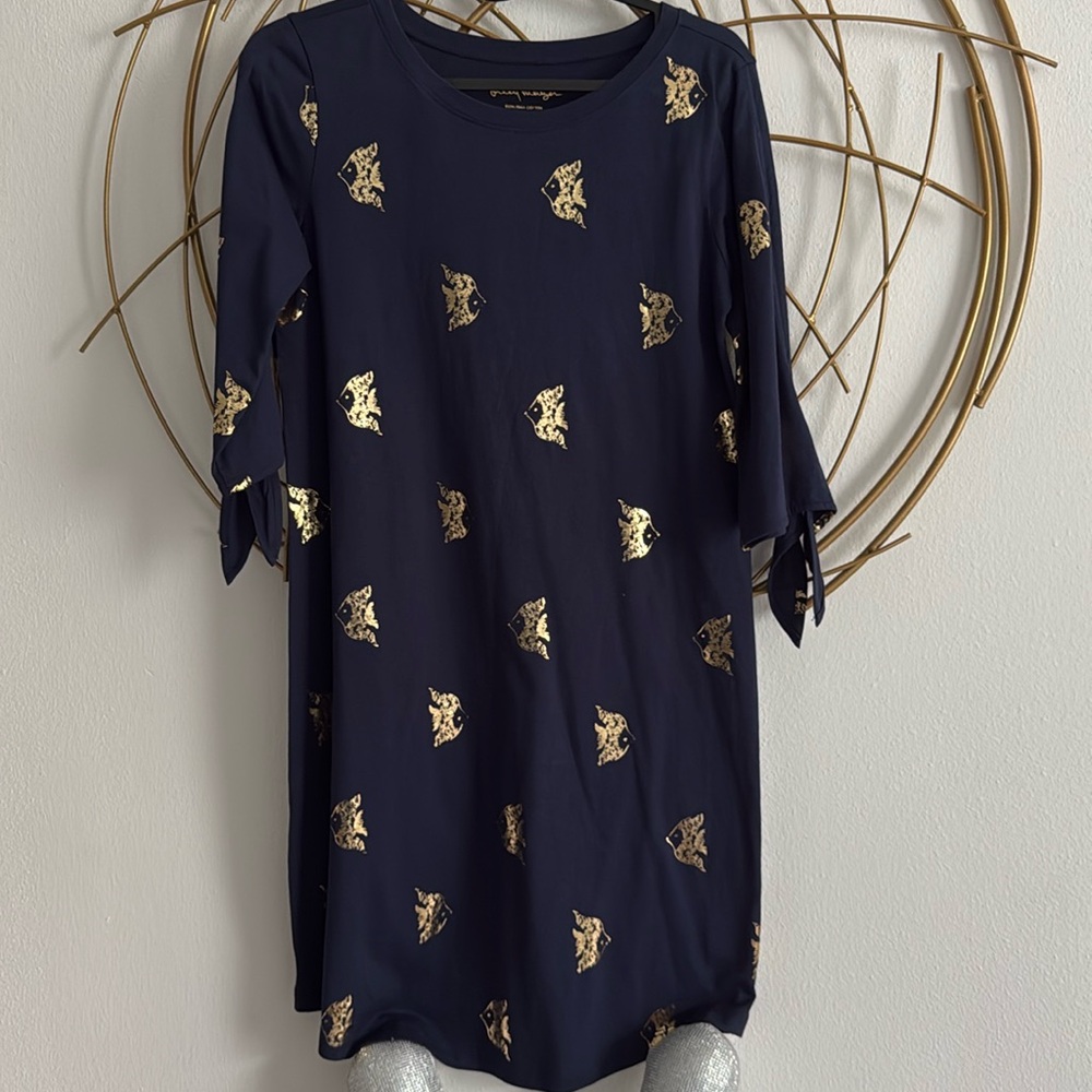 Lilly Pulitzer Preston goldfish dress